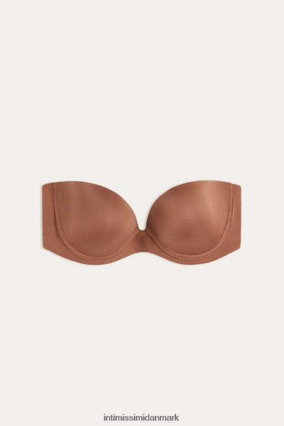 Intimissimi anna ultralet mikrofiber bandeau bh Kvinder 502i-mørk beige undertøj 8DZ4XJ727