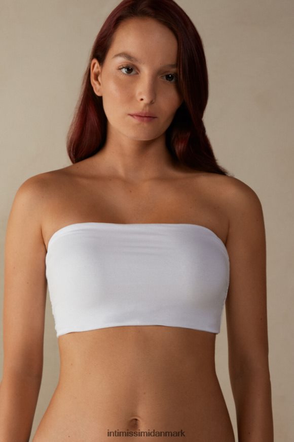 Intimissimi bomulds bandeau top Kvinder 001-hvid undertøj 8DZ4XJ1363
