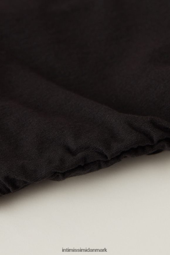 Intimissimi bomulds bandeau top Kvinder 019-sort undertøj 8DZ4XJ1362
