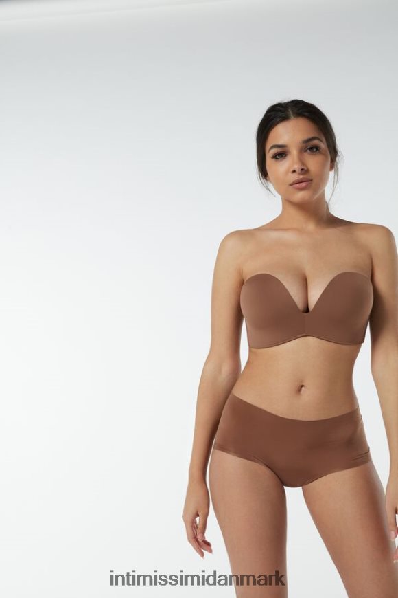 Intimissimi laura mikrofiber bandeau bh Kvinder 502i-mørk beige undertøj 8DZ4XJ770