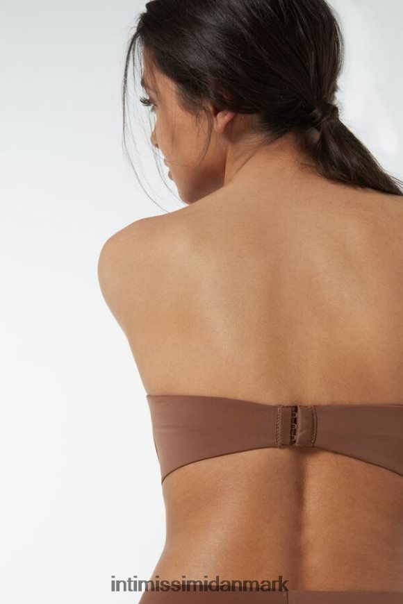 Intimissimi laura mikrofiber bandeau bh Kvinder 502i-mørk beige undertøj 8DZ4XJ770