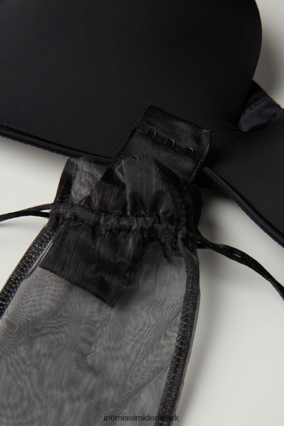 Intimissimi laura ultralet mikrofiber bandeau bh Kvinder 019-sort undertøj 8DZ4XJ494