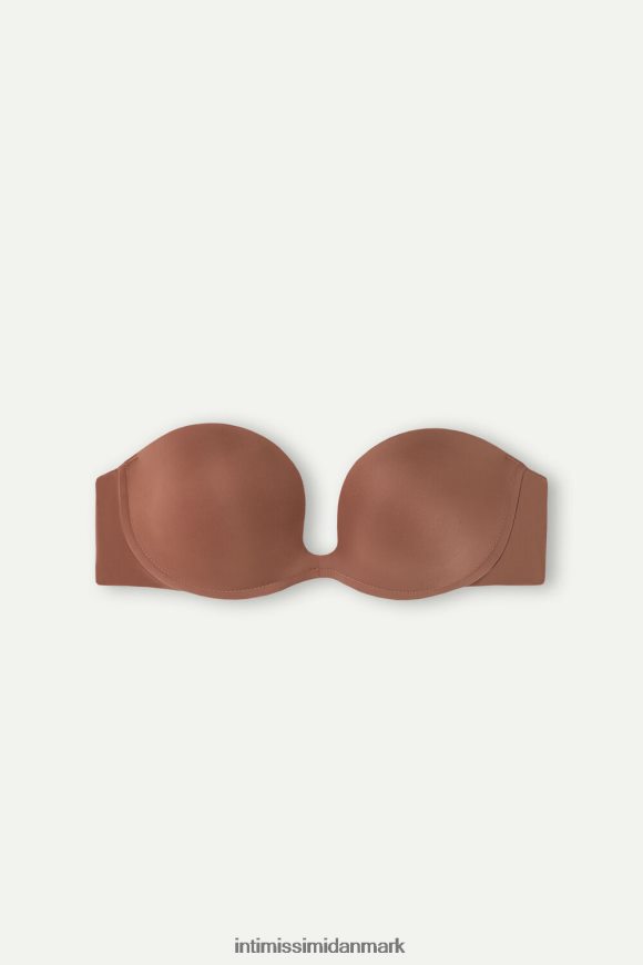 Intimissimi monica ultralet mikrofiber bandeau bh Kvinder 502i-mørk beige undertøj 8DZ4XJ651