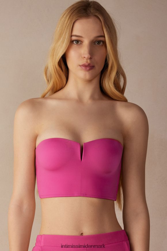 Intimissimi ultralet mikrofiber bustier bh top Kvinder 206j-valentin pink undertøj 8DZ4XJ549