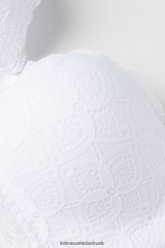 Intimissimi claudia balconette bh med blonder Kvinder 001-hvid undertøj 8DZ4XJ608