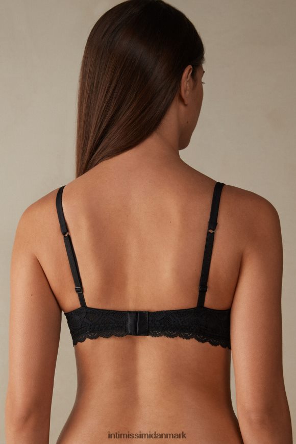 Intimissimi claudia balconette bh med blonder Kvinder 019-sort undertøj 8DZ4XJ614