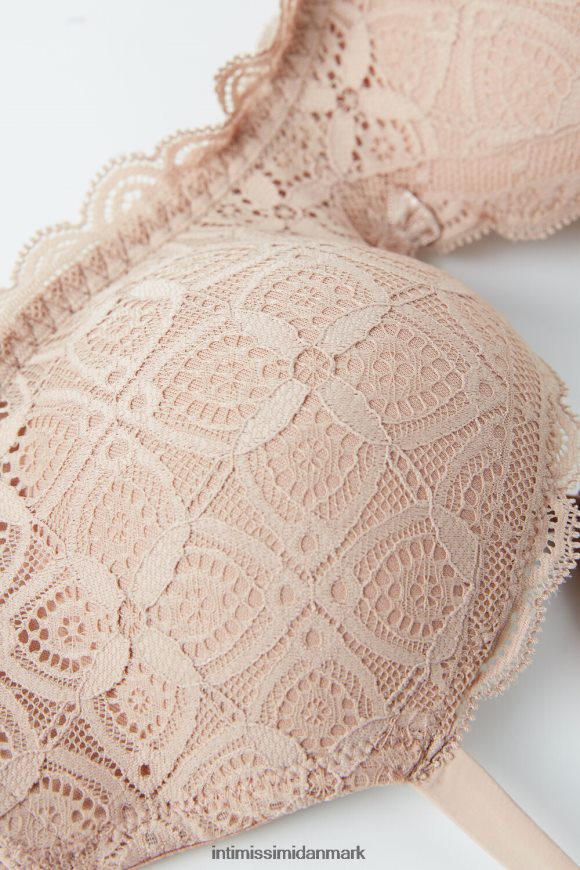 Intimissimi claudia balconette bh med blonder Kvinder 044-blød beige undertøj 8DZ4XJ605