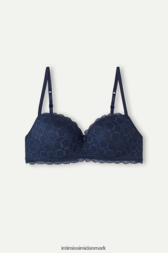 Intimissimi claudia balconette bh med blonder Kvinder 1467-intens blå undertøj 8DZ4XJ607