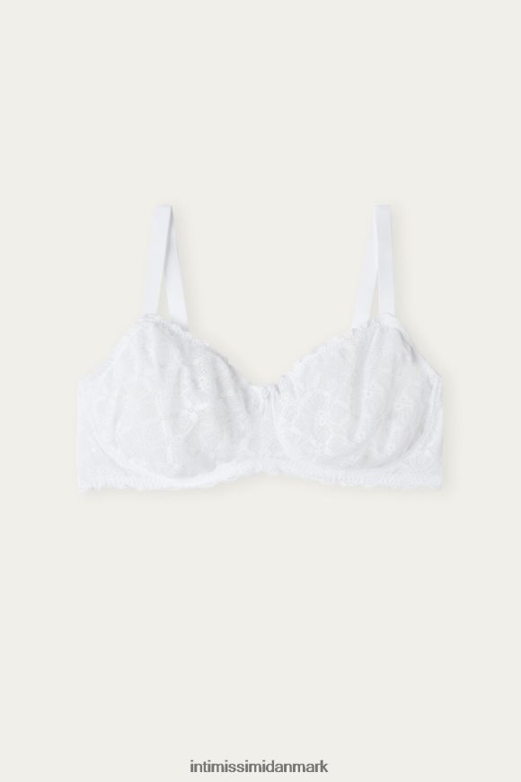 Intimissimi daniela balconette bh med blonder Kvinder 001-hvid undertøj 8DZ4XJ674