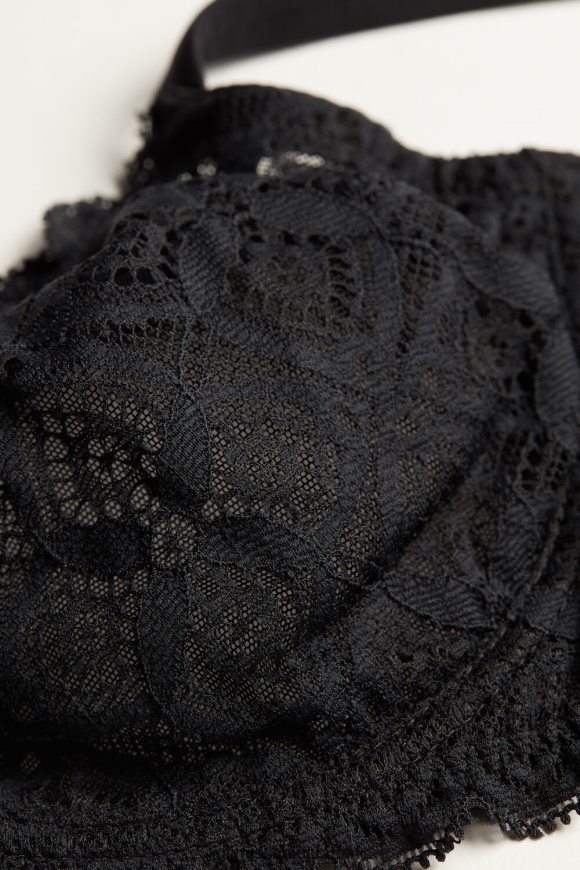 Intimissimi daniela balconette bh med blonder Kvinder 019-sort undertøj 8DZ4XJ684