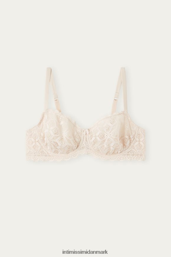 Intimissimi daniela balconette bh med blonder Kvinder 2280-lyserød silke undertøj 8DZ4XJ683