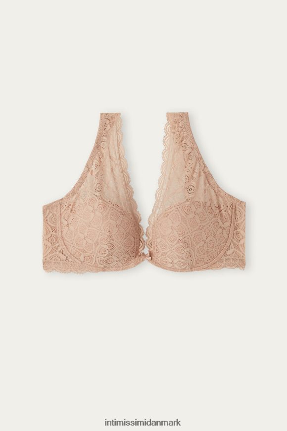 Intimissimi elena balconette bh med blonder Kvinder 044-blød beige undertøj 8DZ4XJ691