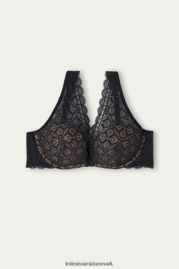 Intimissimi giorgia balconette bh med blonder Kvinder 019-sort undertøj 8DZ4XJ697