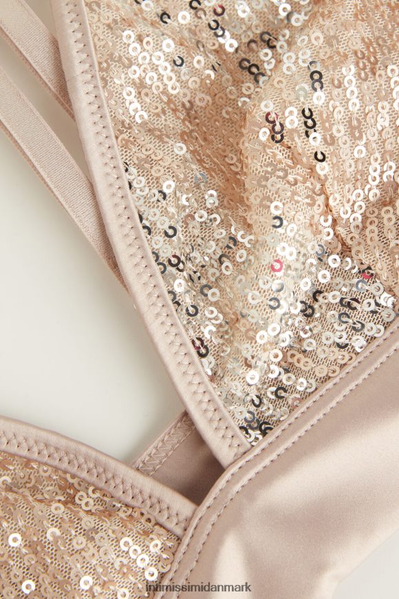 Intimissimi glinsende charme trekant bh Kvinder 237j-natur/sølv undertøj 8DZ4XJ535