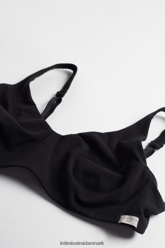 Intimissimi greta balconette bh i naturlig bomuld Kvinder 019-sort undertøj 8DZ4XJ762