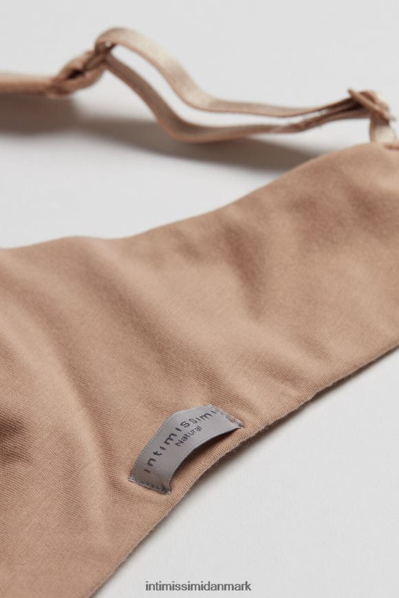 Intimissimi greta balconette bh i naturlig bomuld Kvinder 044-blød beige undertøj 8DZ4XJ760