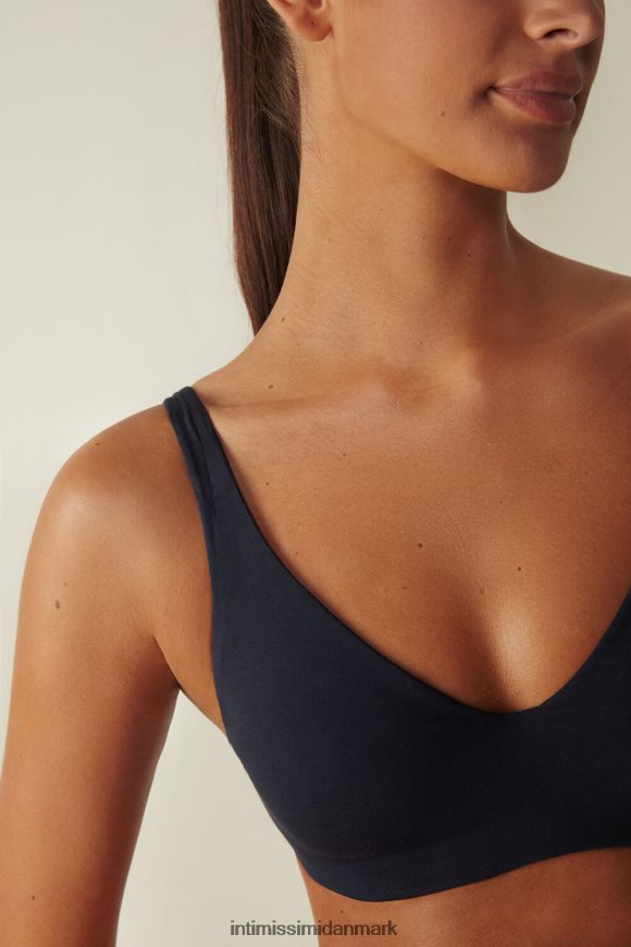 Intimissimi greta balconette bh i naturlig bomuld Kvinder 1467-intens blå undertøj 8DZ4XJ688