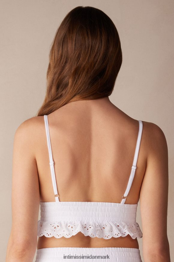 Intimissimi hello sunshine sangallo bh top Kvinder 001-hvid undertøj 8DZ4XJ525