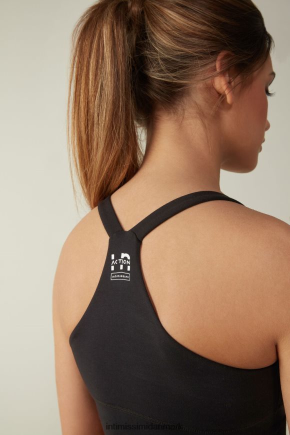 Intimissimi in action bh top Kvinder 019-sort undertøj 8DZ4XJ747