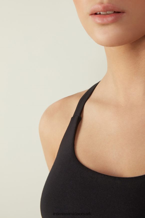 Intimissimi in action bh top Kvinder 019-sort undertøj 8DZ4XJ747