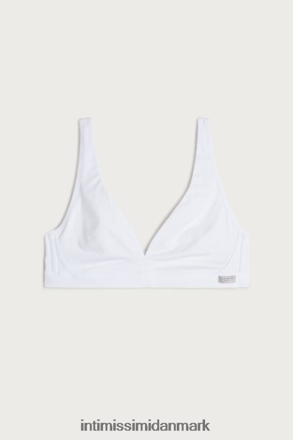 Intimissimi lara trekant bh i bomuld Kvinder 001-hvid undertøj 8DZ4XJ806