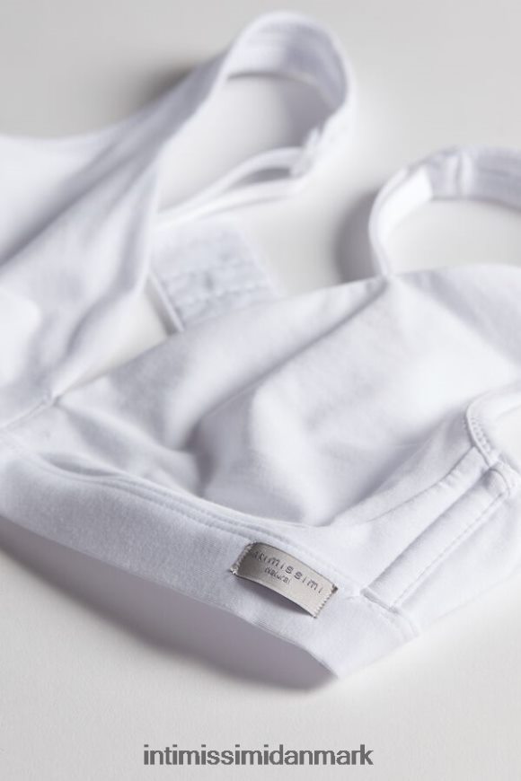 Intimissimi lara trekant bh i bomuld Kvinder 001-hvid undertøj 8DZ4XJ806