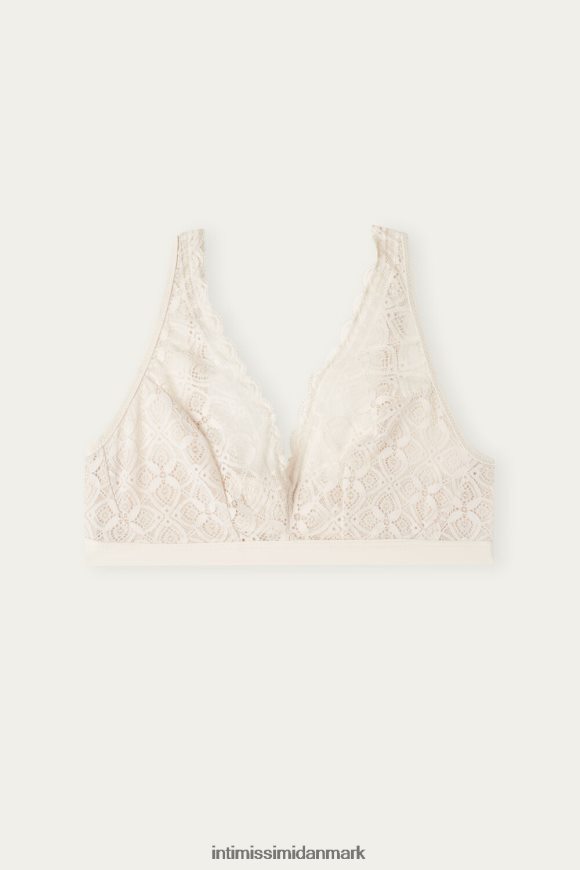 Intimissimi lara trekant-bh med blonder Kvinder 2280-lyserød silke undertøj 8DZ4XJ671
