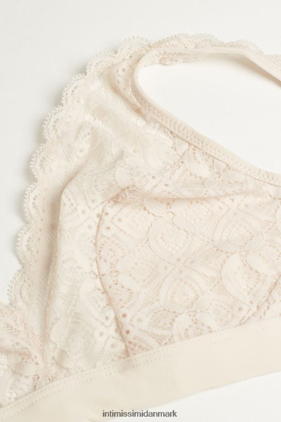 Intimissimi lara trekant-bh med blonder Kvinder 2280-lyserød silke undertøj 8DZ4XJ671