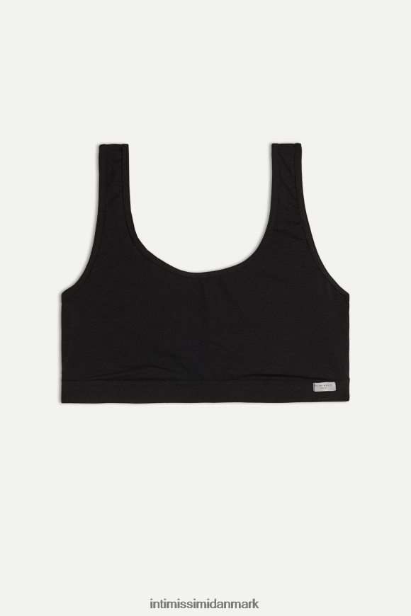 Intimissimi naturlig bomuld bh Kvinder 019-sort undertøj 8DZ4XJ757