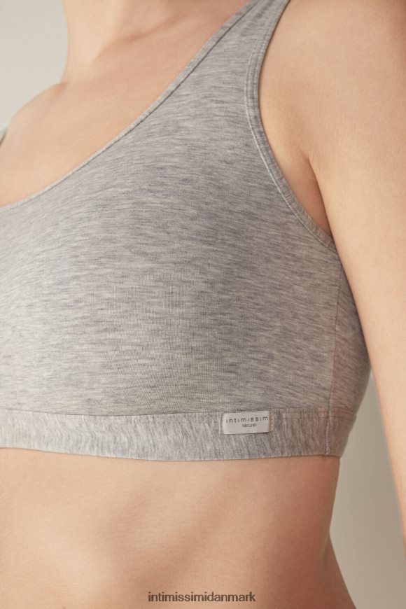 Intimissimi naturlig bomuld bh Kvinder 031-lysegrå melange undertøj 8DZ4XJ751