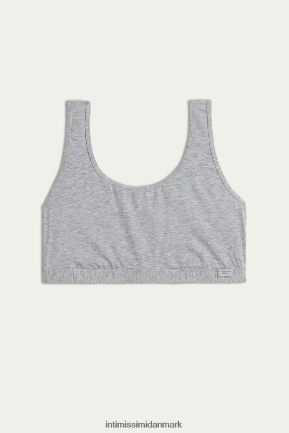 Intimissimi naturlig bomuld bh Kvinder 031-lysegrå melange undertøj 8DZ4XJ751