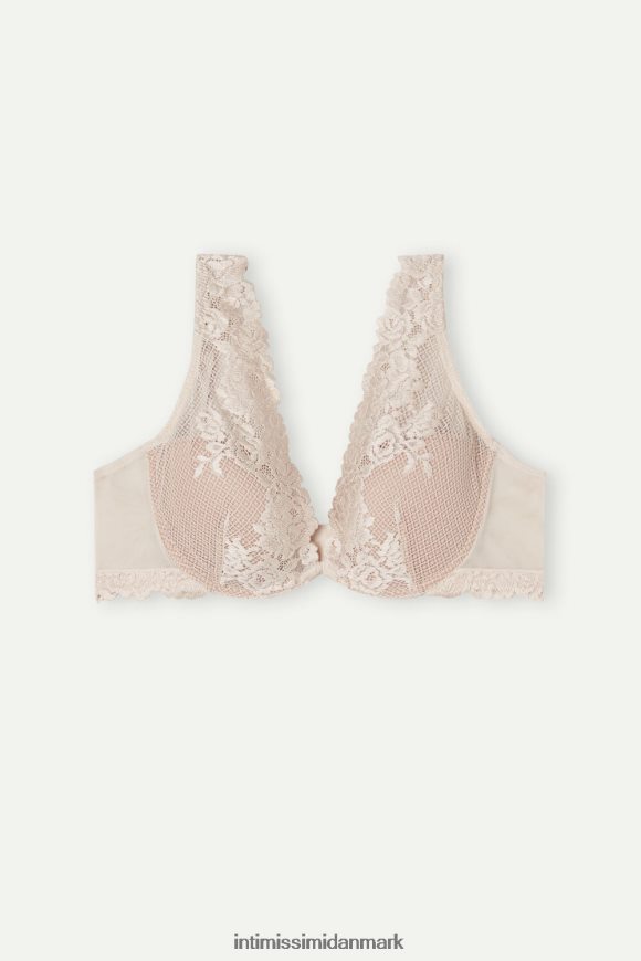 Intimissimi smukke blomster elena balconette bh Kvinder 2280-lyserød silke undertøj 8DZ4XJ621