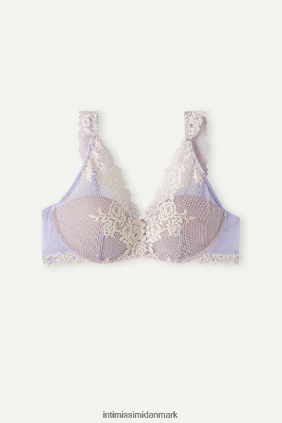 Intimissimi smukke blomster giorgia balconette bh Kvinder 214j-sød lavendel/elfenben undertøj 8DZ4XJ568