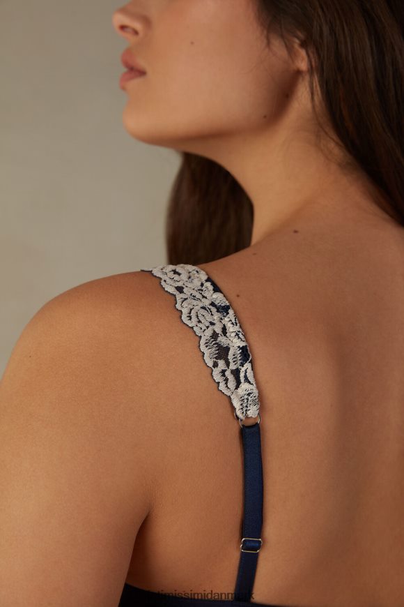 Intimissimi smukke blomster giorgia balconette bh Kvinder 347i-dyb blå/vanilje undertøj 8DZ4XJ782