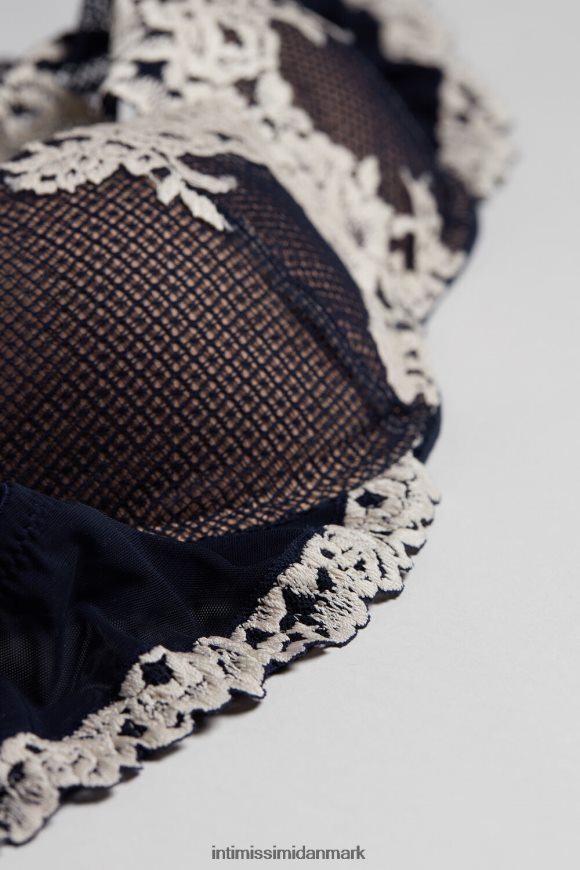Intimissimi smukke blomster giorgia balconette bh Kvinder 347i-dyb blå/vanilje undertøj 8DZ4XJ782