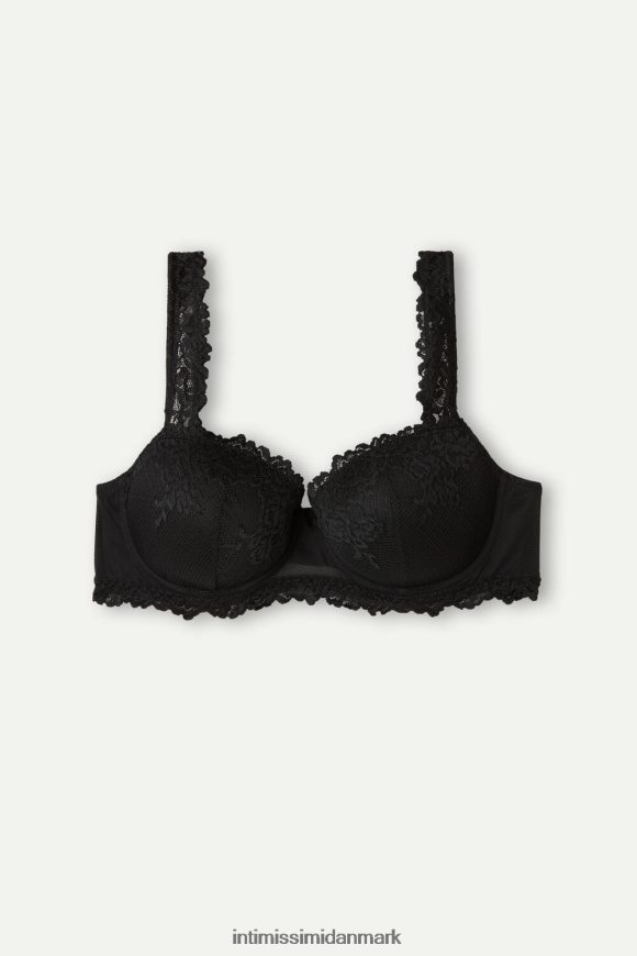Intimissimi smukke blomster sofia balconette bh Kvinder 019-sort undertøj 8DZ4XJ642