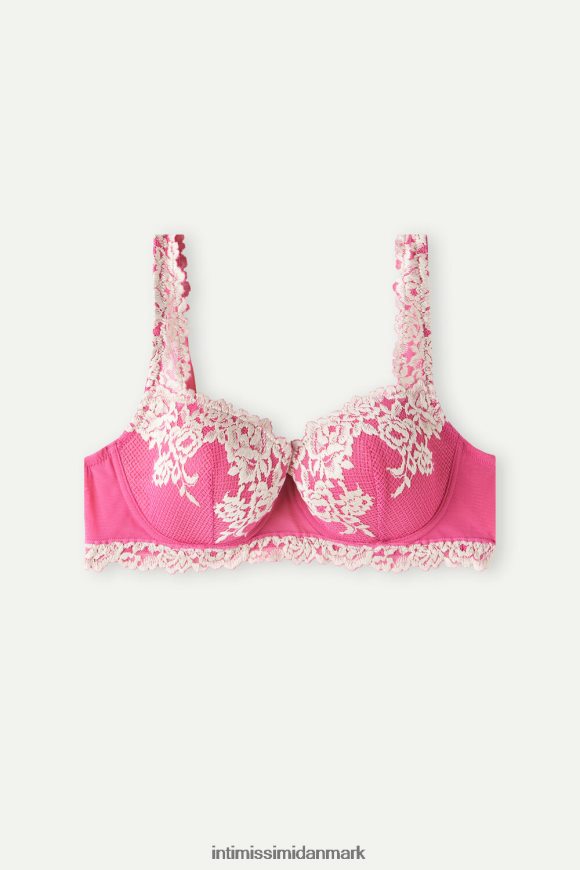 Intimissimi smukke blomster sofia balconette bh Kvinder 213j-valentin pink/elfenben undertøj 8DZ4XJ581