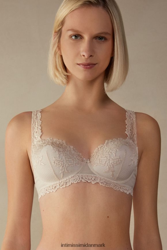 Intimissimi smukke blomster sofia balconette bh Kvinder 2280-lyserød silke undertøj 8DZ4XJ636