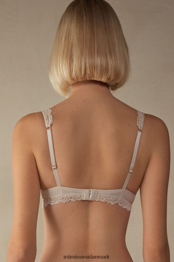 Intimissimi smukke blomster sofia balconette bh Kvinder 2280-lyserød silke undertøj 8DZ4XJ636