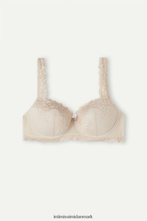 Intimissimi smukke blomster sofia balconette bh Kvinder 2280-lyserød silke undertøj 8DZ4XJ636