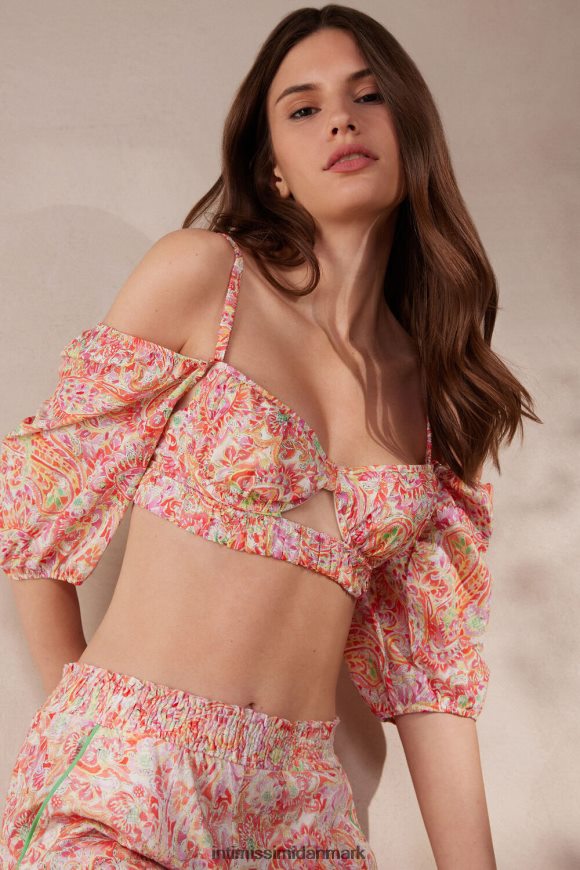 Intimissimi sommerrejse bh top Kvinder 240j-sommer cashmere print undertøj 8DZ4XJ508
