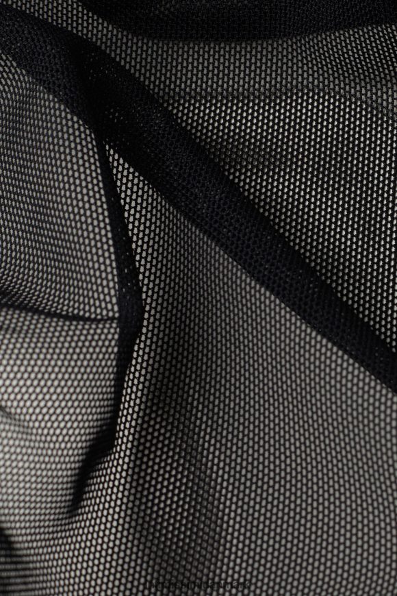 Intimissimi ultralet langærmet bh-top med mikrofiber og tyl Kvinder 019-sort undertøj 8DZ4XJ538