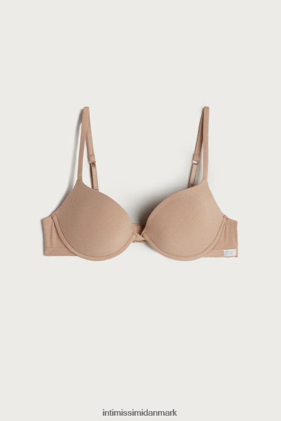 Intimissimi bellissima c cup push-up bh i bomuld Kvinder 044-blød beige undertøj 8DZ4XJ828