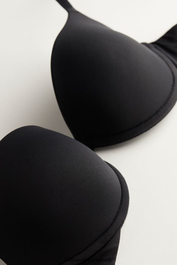 Intimissimi bellissima push-up bh i mikrofiber Kvinder 019-sort undertøj 8DZ4XJ824