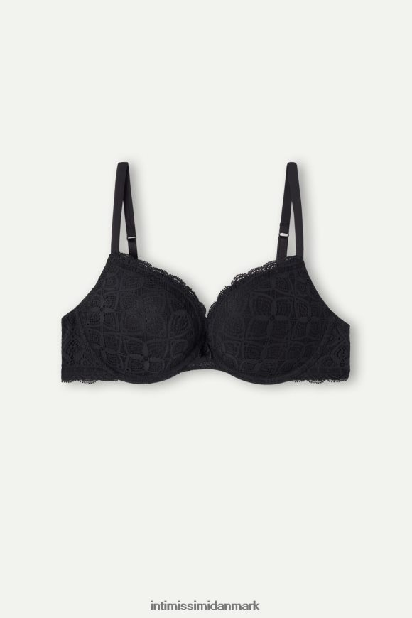 Intimissimi elettra blonde super push-up bh Kvinder 019-sort undertøj 8DZ4XJ673