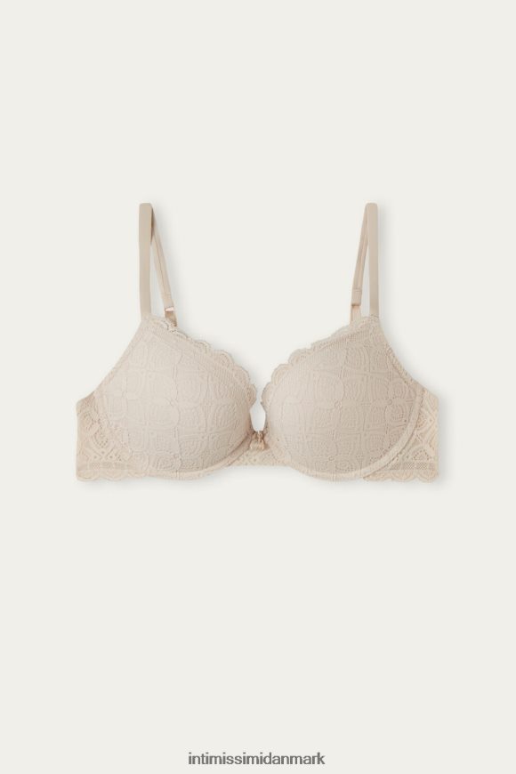 Intimissimi elettra blonde super push-up bh Kvinder 2280-lyserød silke undertøj 8DZ4XJ682