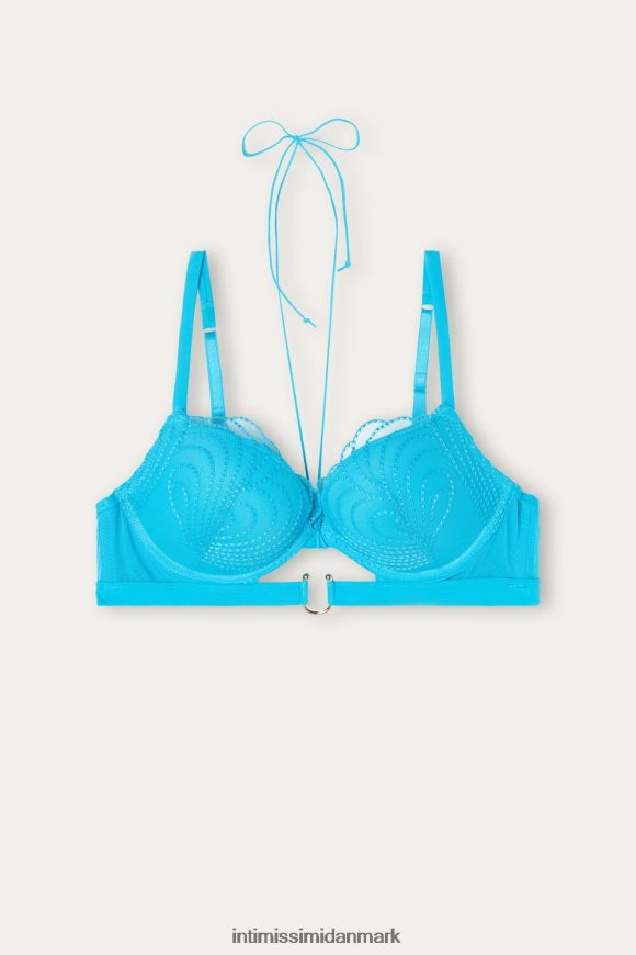Intimissimi elettra stjæle showet super push-up bh Kvinder 210j-digital turkis undertøj 8DZ4XJ591