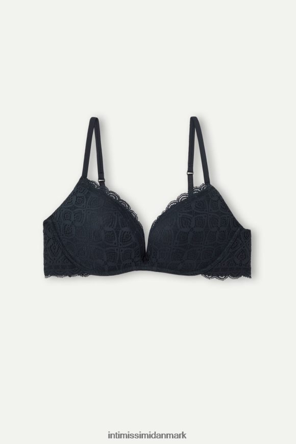 Intimissimi gioia blonde super push-up bh Kvinder 019-sort undertøj 8DZ4XJ721
