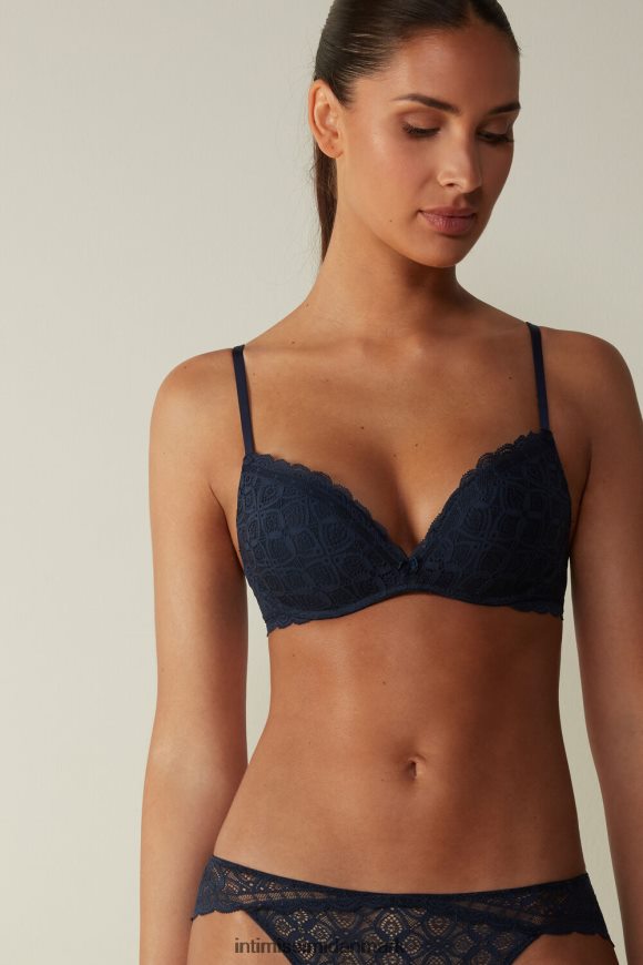 Intimissimi gioia blonde super push-up bh Kvinder 1467-intens blå undertøj 8DZ4XJ707