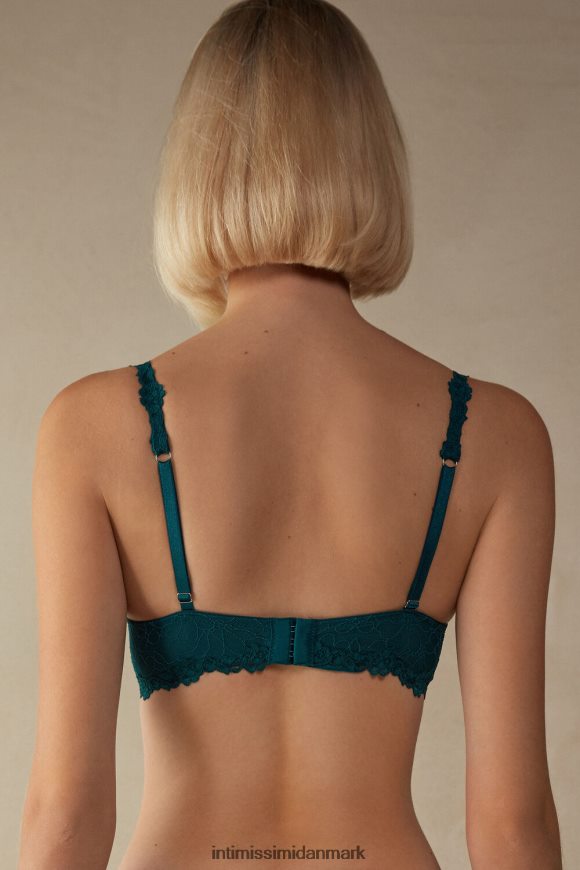 Intimissimi i fuldt flor elettra super push-up bh Kvinder 4572-stedsegrøn undertøj 8DZ4XJ634